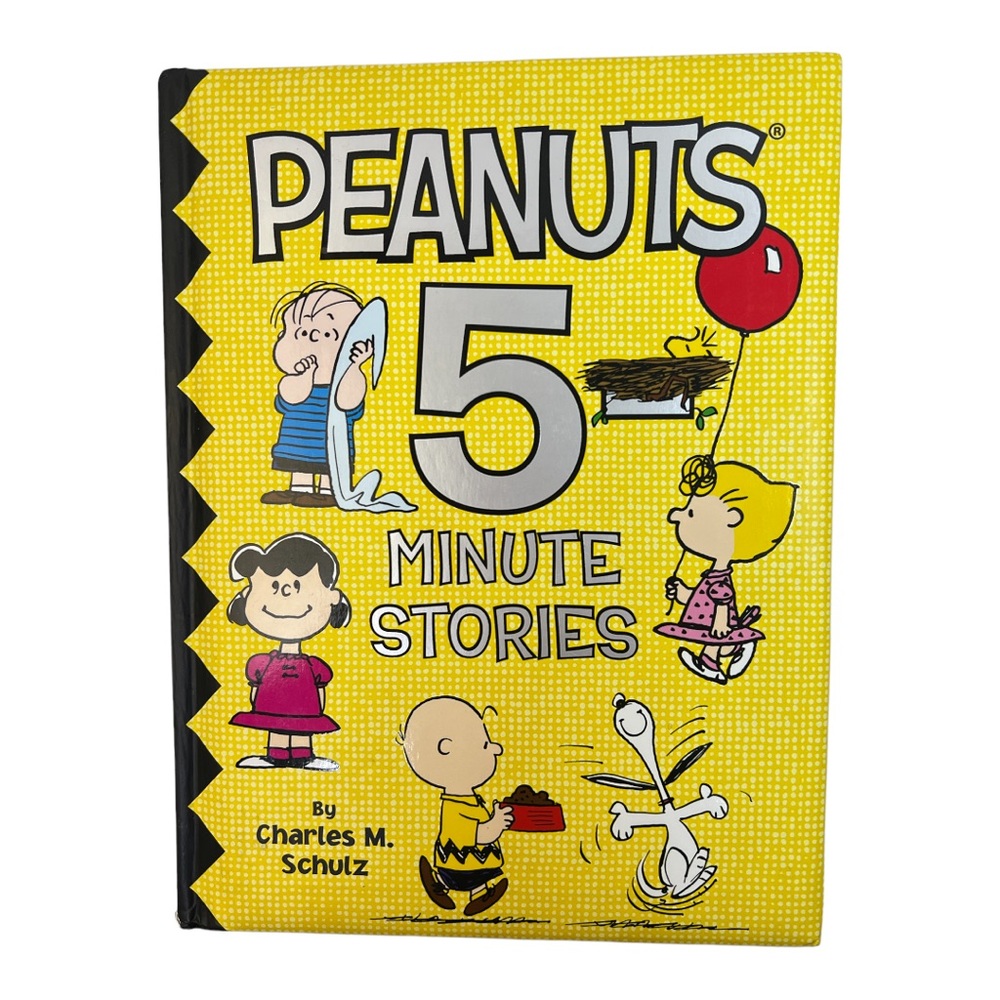 Peanuts 5- Minute Stories Hardbound Book by Charles M. Schulz 192 Pages